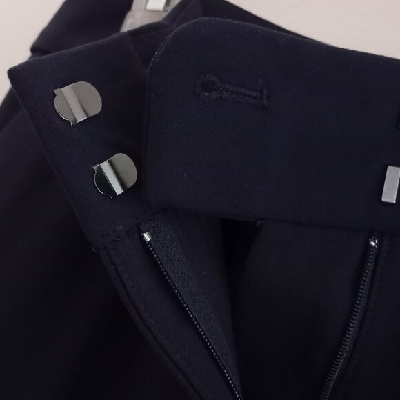 'ANN TAYLOR FACTORY' Navy Signature Pant Size 4 NWT 4 Pocket - Picture 4 of 12
